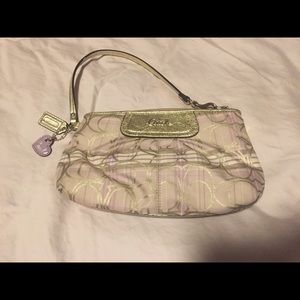 Coach wristlet